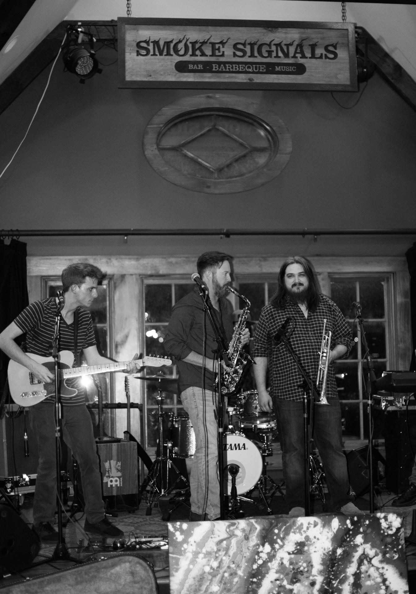 Full ensemble at Smoke Signals
